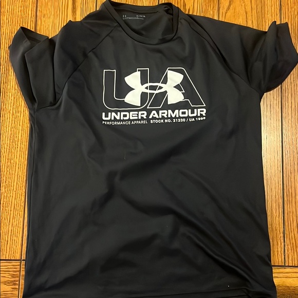 Under Armour Men's Athletic T-Shirts - Blue, Gray, Black - Picture 7 of 8